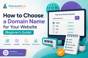 How to Choose a Domain Name for Your Website (Beginner’s Guide)