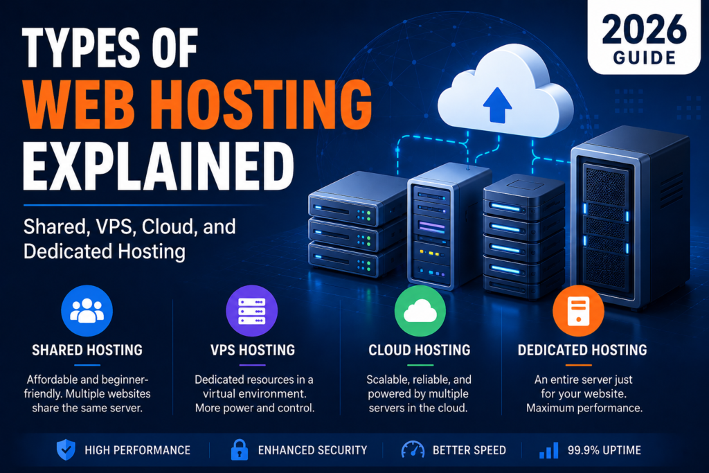 Types of Web Hosting