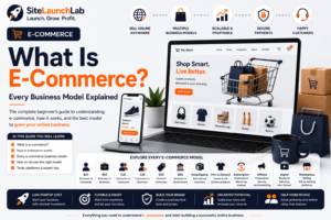 What Is E-Commerce? The Complete Beginner’s Guide to Every Business Model
