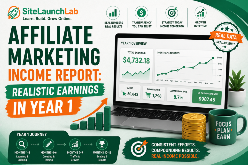 Affiliate Marketing Income Report