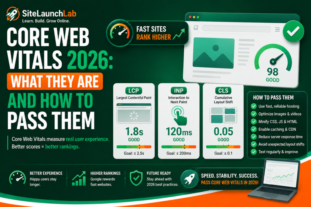 Core Web Vitals 2026