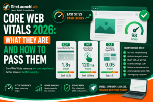 Core Web Vitals 2026