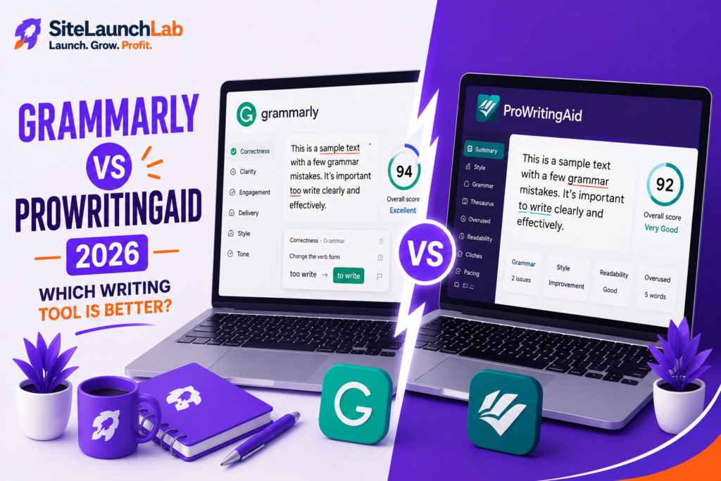 Grammarly vs ProWritingAid 2026