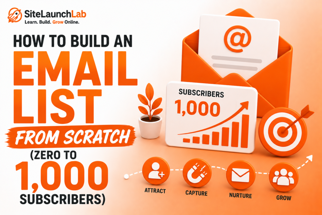 How to Build an Email List from Scratch