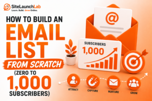 How to Build an Email List from Scratch