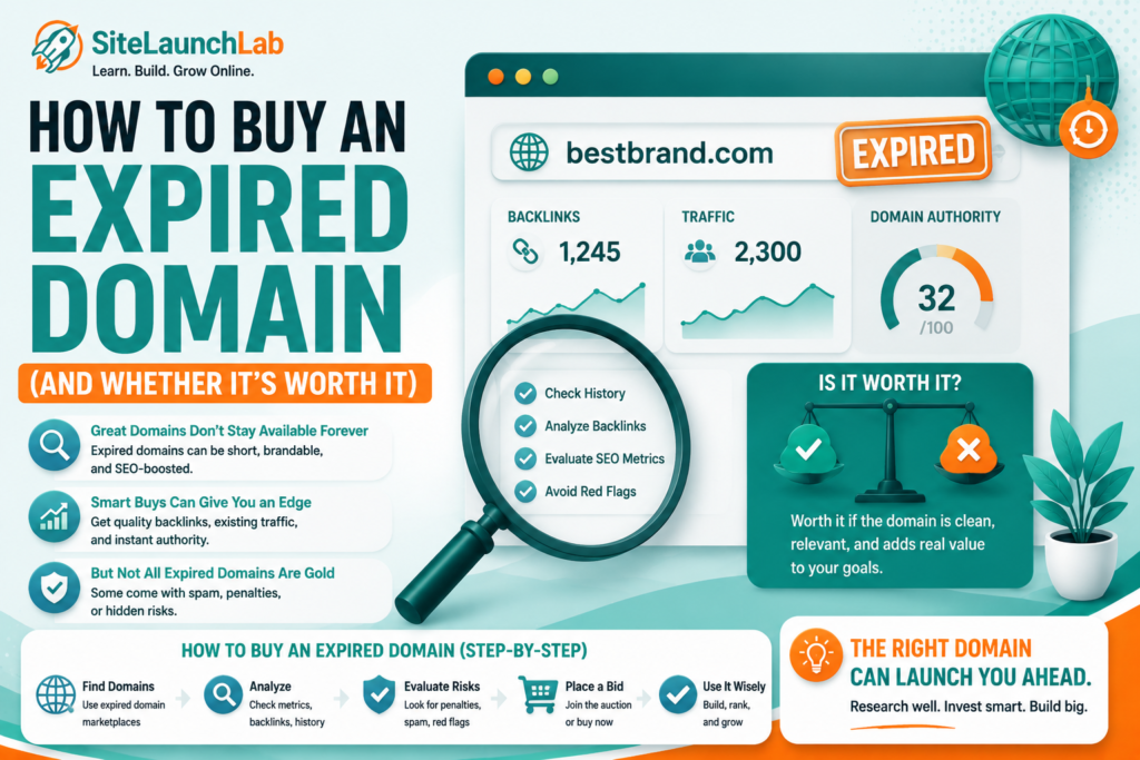 How to Buy an Expired Domain