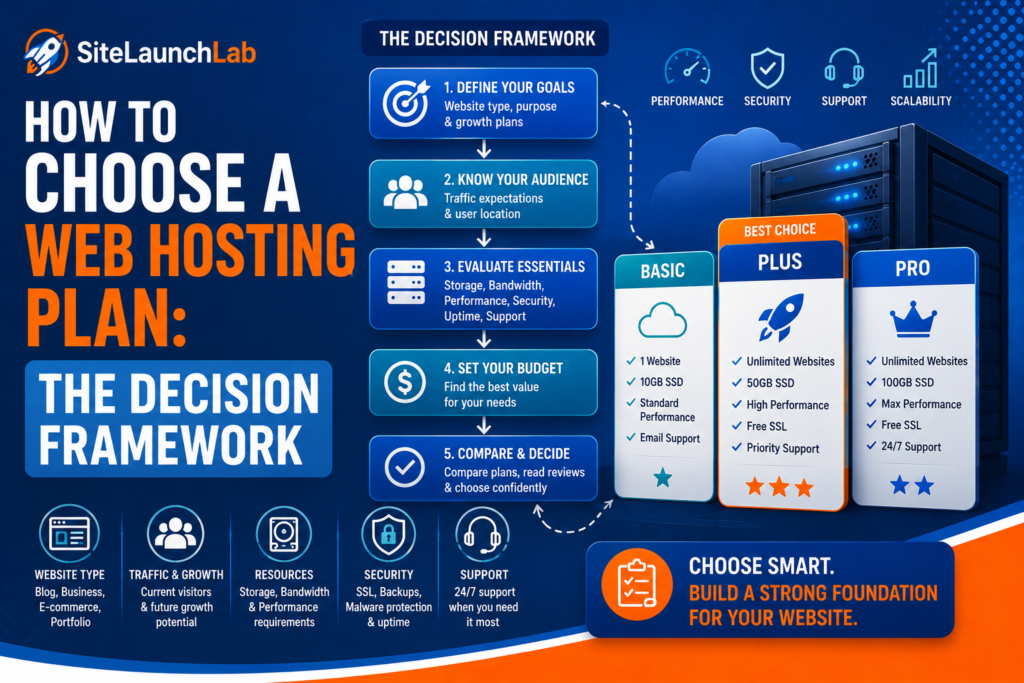 How to Choose a Web Hosting Plan
