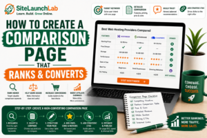How to Create a Comparison Page That Ranks and Converts
