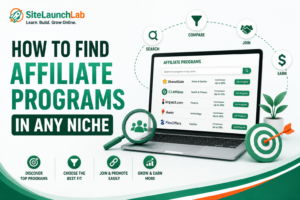 How to Find Affiliate Programs in Any Niche