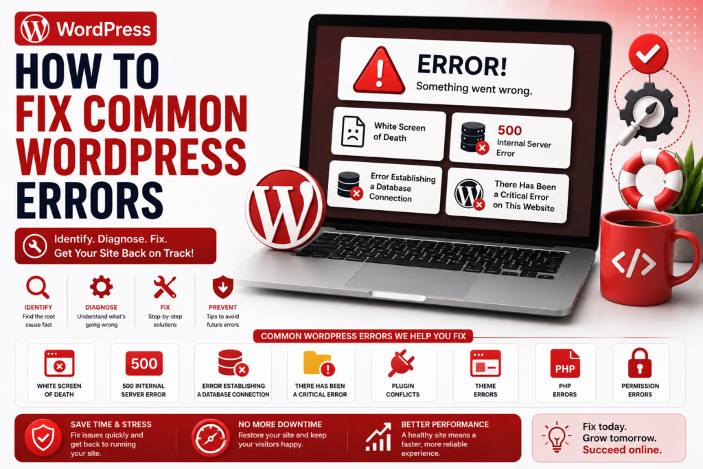 How to Fix Common WordPress Errors
