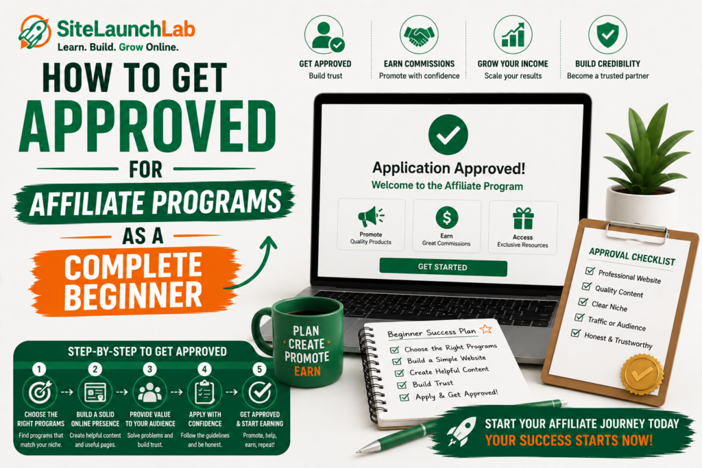 How to Get Approved for Affiliate Programs