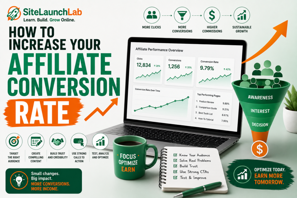 How to Increase Your Affiliate Conversion Rate