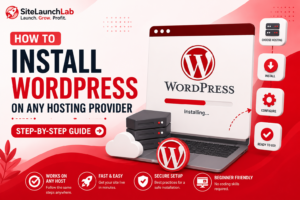How to Install WordPress on Any Hosting Provider