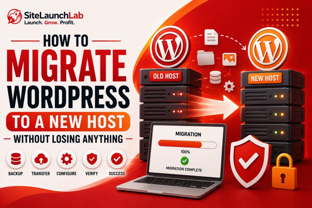 How to Migrate WordPress to a New Host Without Losing Anything