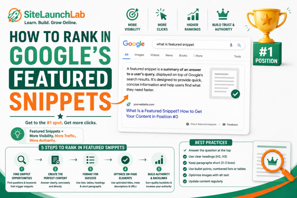 How to Rank in Google