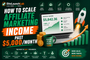 How to Scale Affiliate Marketing Income