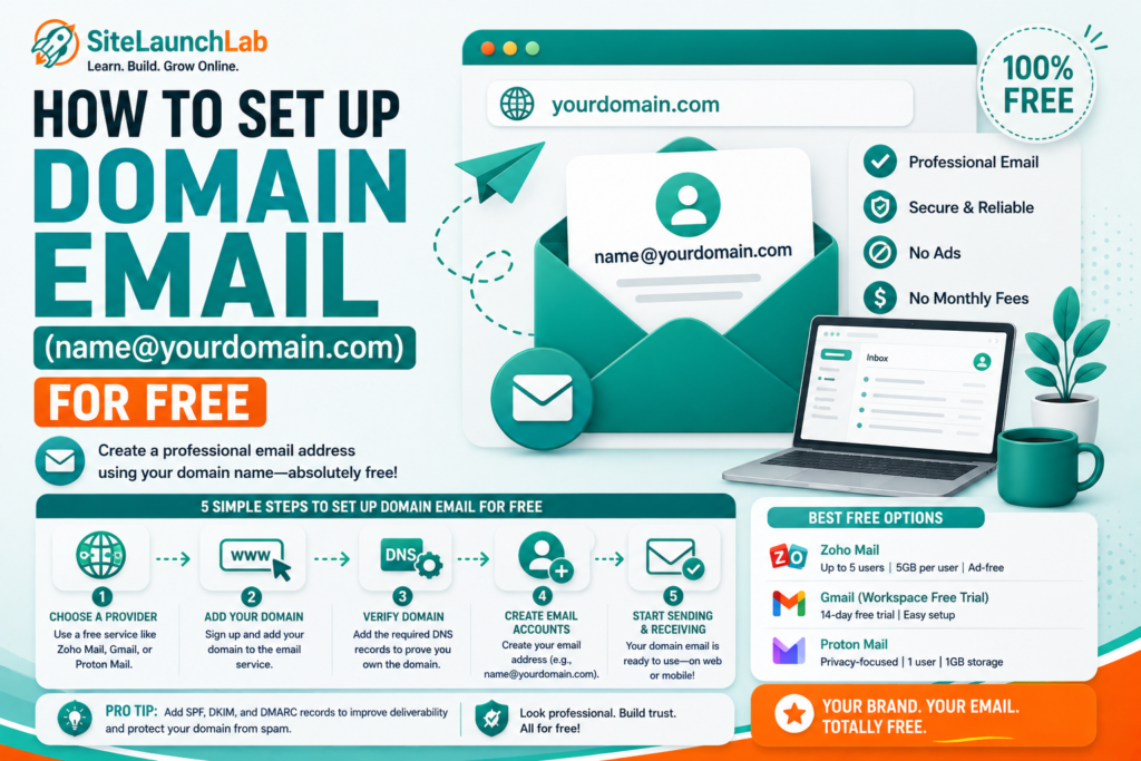 How to Set Up Domain Email for Free