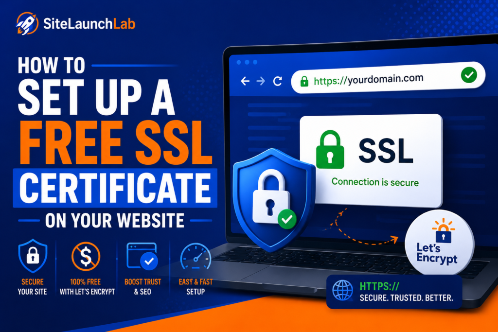 How to Set Up a Free SSL Certificate on Your Website