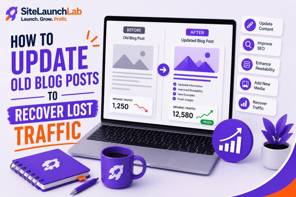 How to Update Old Blog Posts to Recover Lost Traffic