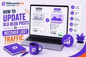 How to Update Old Blog Posts to Recover Lost Traffic