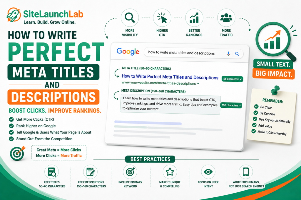 How to Write Perfect Meta Titles and Descriptions