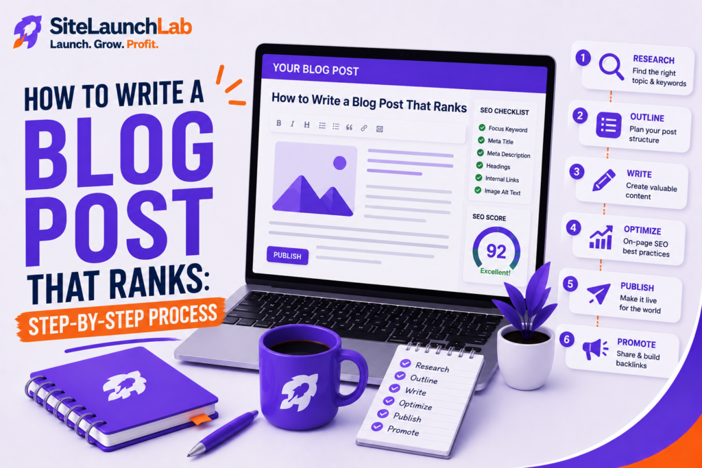 How to Write a Blog Post That Ranks