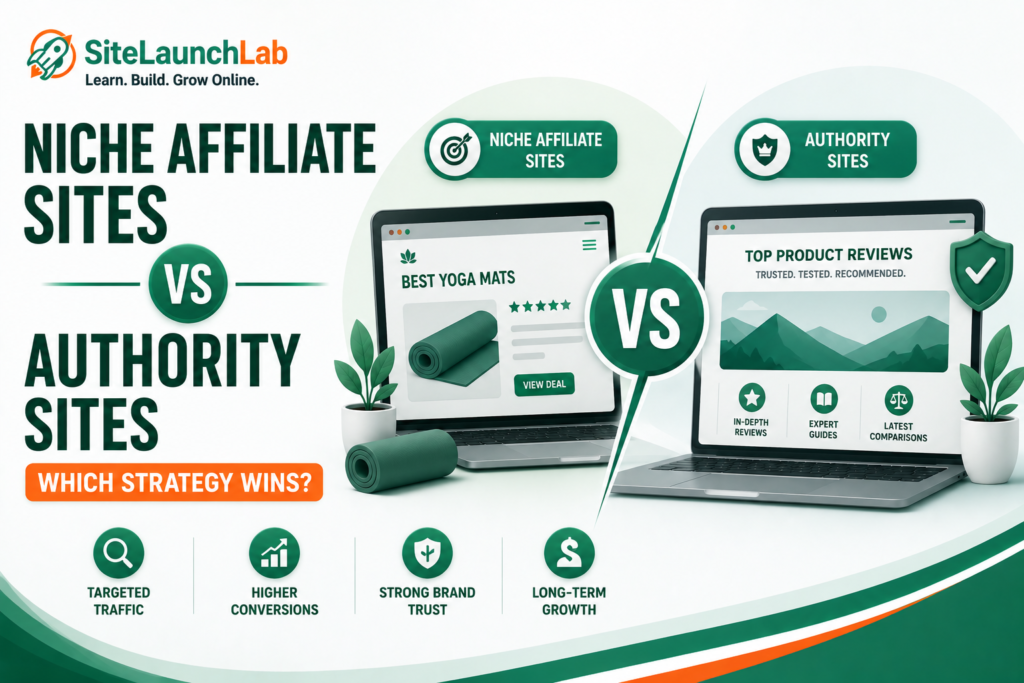 Niche Affiliate Sites vs Authority Sites