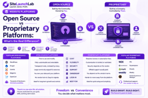 Open Source vs Proprietary Platforms